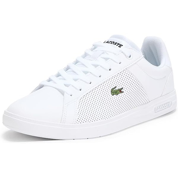 Lacoste Other - Lacoste White Tennis Shoes with Green Accent